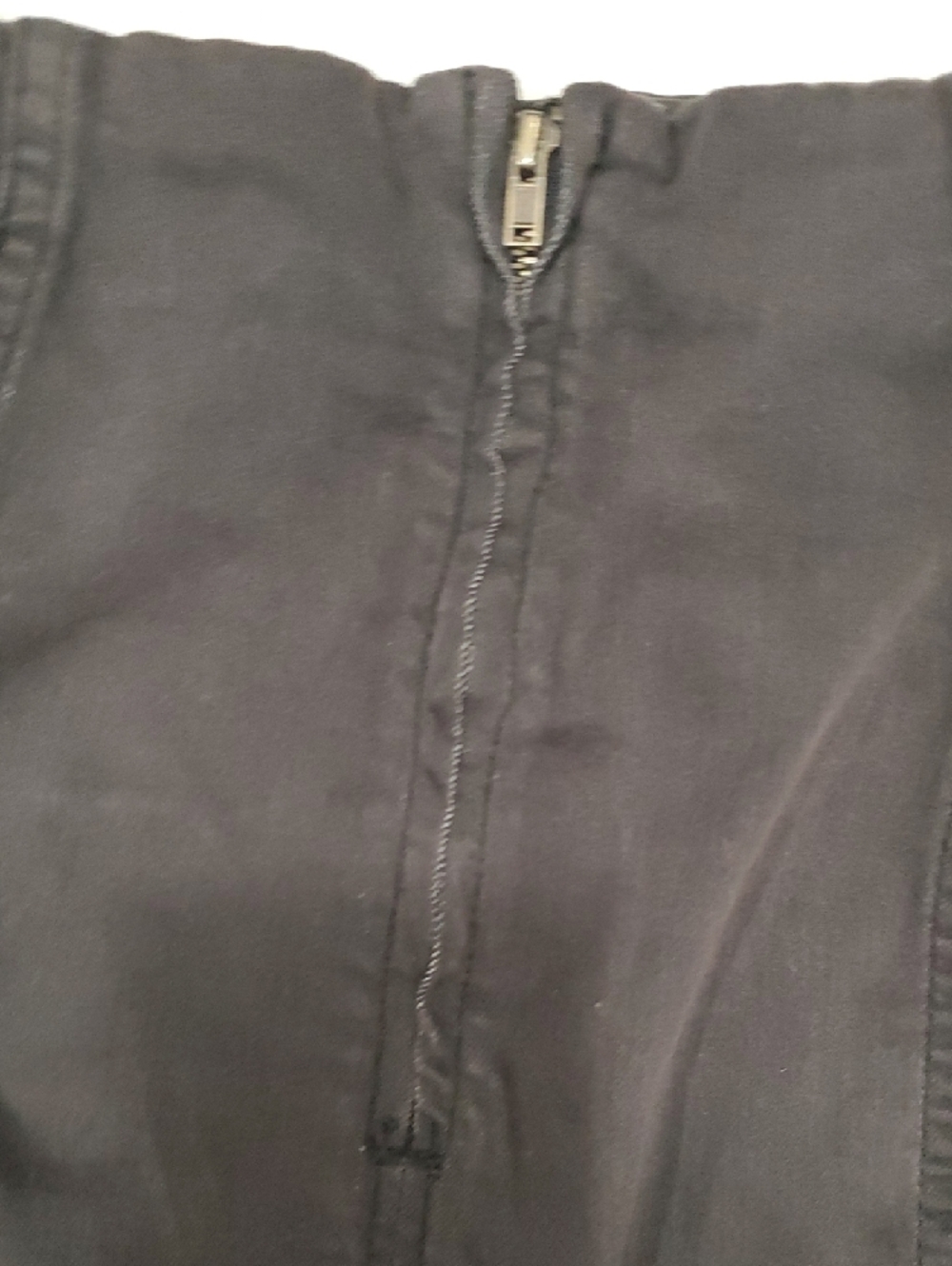 Free People Black Structured Panel Mini Skirt - Picture 7 of 7